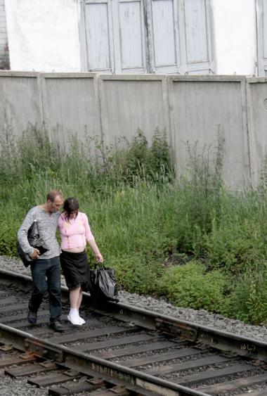 Drunk Russians along the Trans-Mongolian Railway